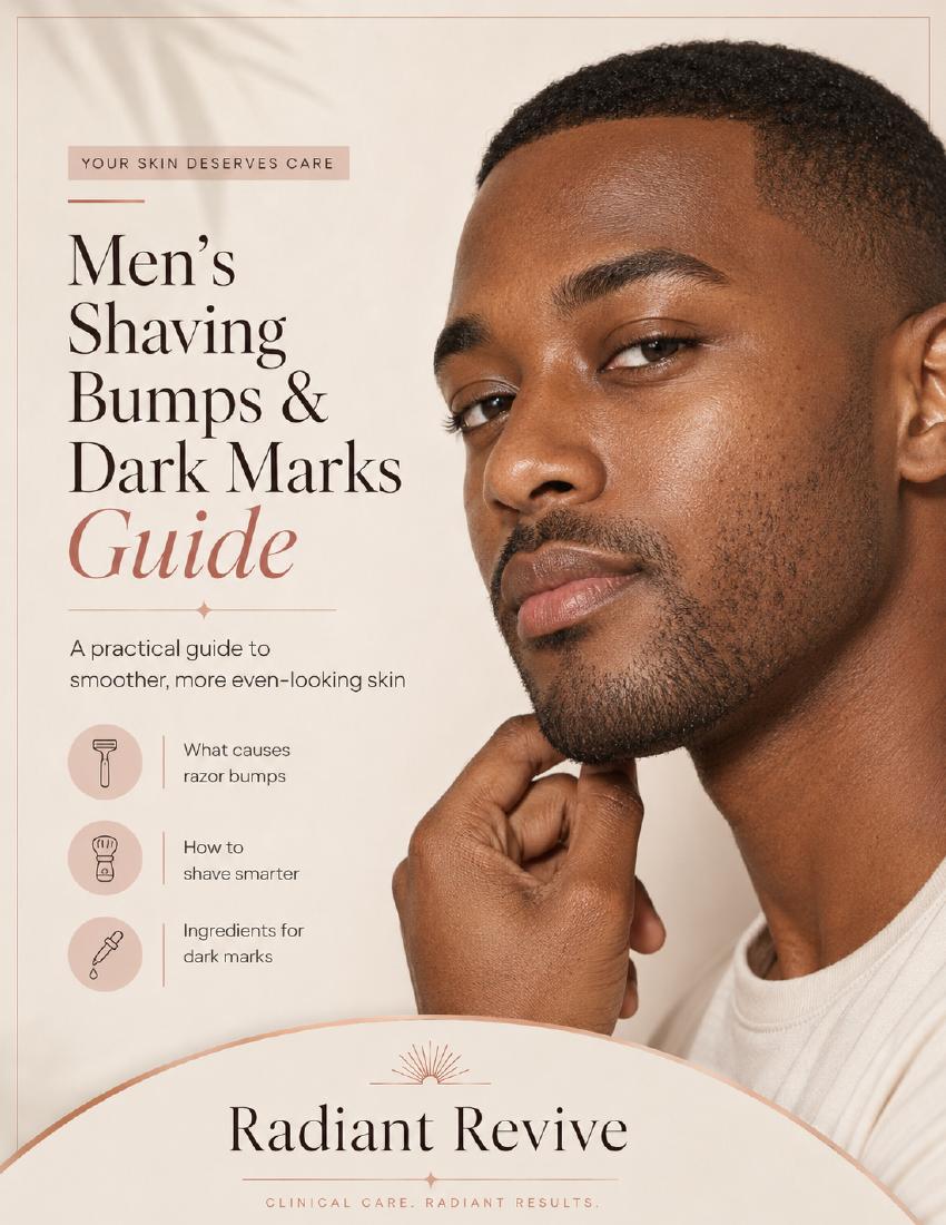 Men's Shaving Bumps and Dark Marks Guide